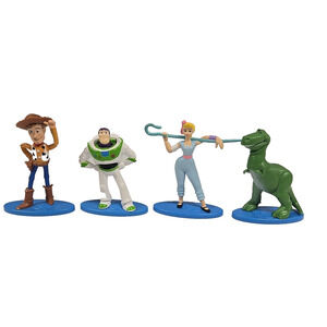 Disney Pixar Mattel 2019 Toy Story 4 Figures Cake Toppers 2 Inch Lot Of 4